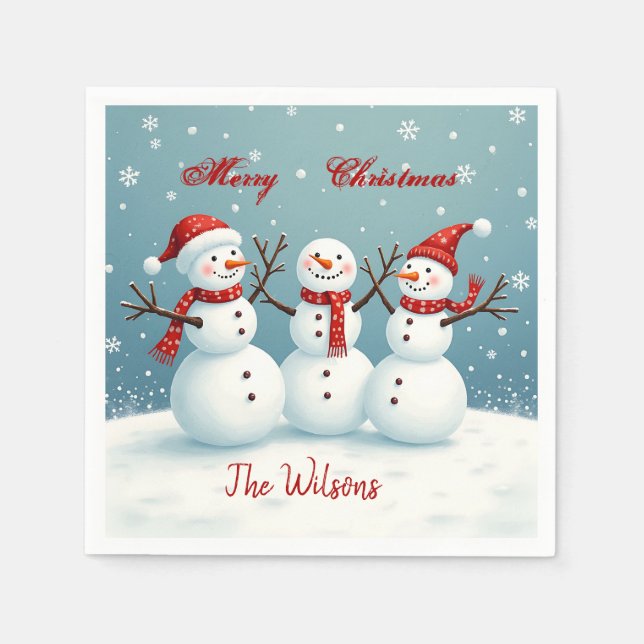 Servilleta De Papel Personalizado (Anverso)