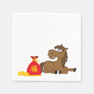 Servilleta De Papel Personalizado 2026 Año Nuevo chino del caballo