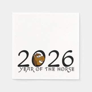 Servilleta De Papel Personalizado 2026 Año Nuevo chino del caballo
