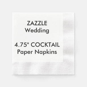 Servilleta De Papel Personalizado 4,75" servilletas de papel