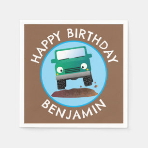 Servilleta De Papel Personalizado 4X4 de vehículos de carretera person