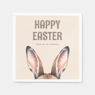 Servilleta De Papel Personalizado acuarela moderna Cute Semana Santa C