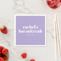 Personalizado Audaz Tipografía Lavanda Moderna Bat