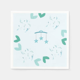 Servilleta De Papel Personalizado Baby Shower Napkins