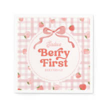 Personalizado Berry First Birday Party