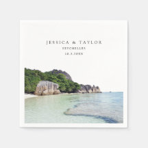 Personalizado Boda de Seychelles Photo Cocktail Na