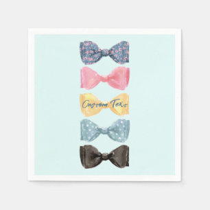 Servilleta De Papel Personalizado Bow Ties