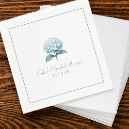 Servilleta De Papel Personalizado Bridal Shower Napkin Elegante Hidran