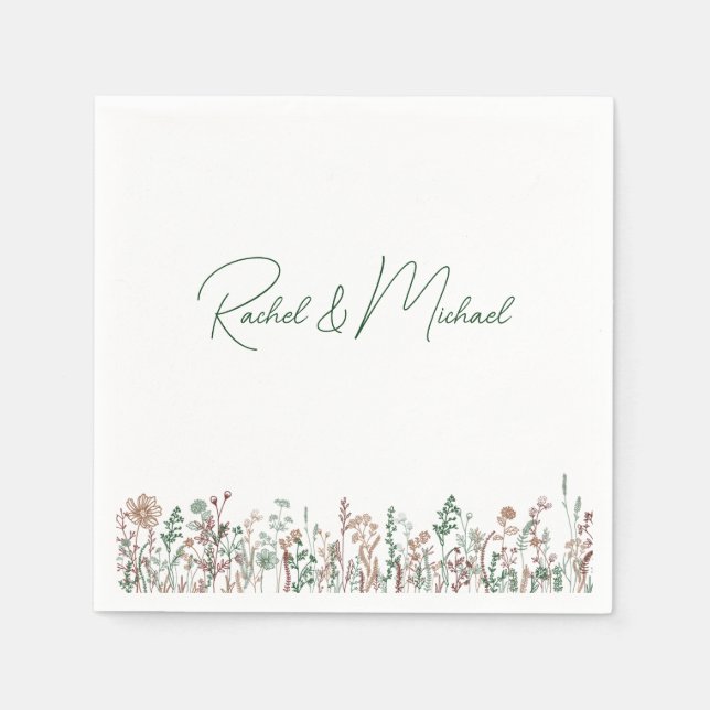 Servilleta De Papel Personalizado Cocktail Napkin (Anverso)