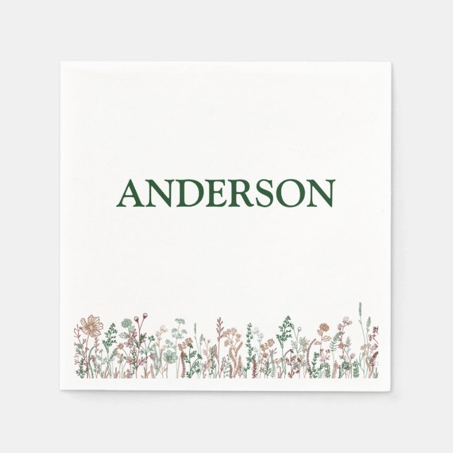 Servilleta De Papel Personalizado Cocktail Napkin (Anverso)