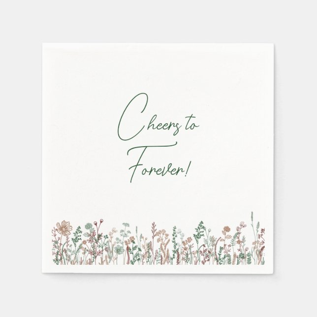 Servilleta De Papel Personalizado Cocktail Napkin (Anverso)