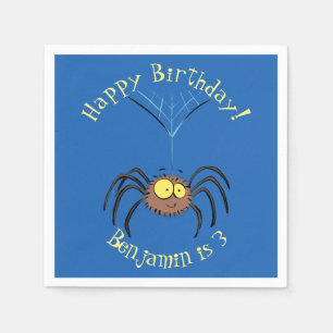 Servilleta De Papel Personalizado de araña suave y adorable