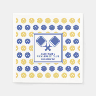 Servilleta De Papel Personalizado de cancha de pollitos del patio tras