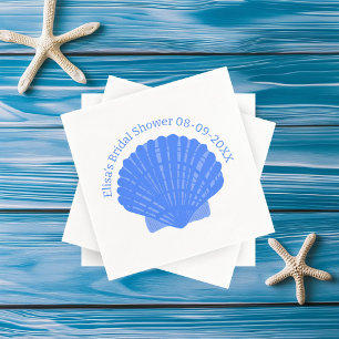 Servilleta De Papel Personalizado  de cascos azules Boda de ducha de n