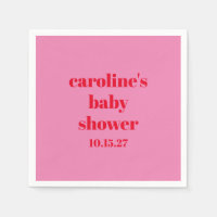 Personalizado de diversión moderno rojo y negrita