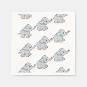 Servilleta De Papel Personalizado de elefante patrón de elefante dibuj