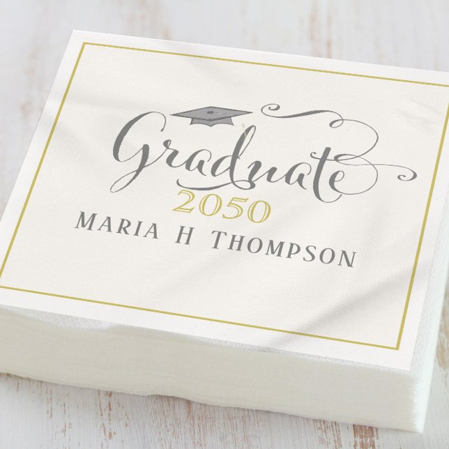 Servilleta De Papel Personalizado de grupo simple de graduación de scr (Subido por el creador)