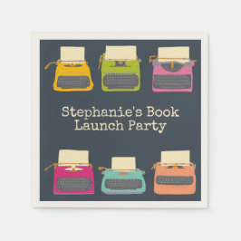 Servilleta De Papel Personalizado de lanzamiento del libro de máquinas