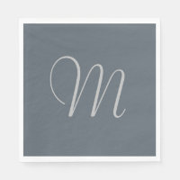Personalizado de Moda simple Papel monogramado Las