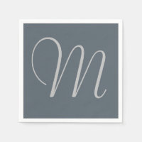 Personalizado de Moda simple Papel monogramado Las