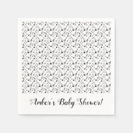Servilleta De Papel Personalizado de música Fiesta Napkins