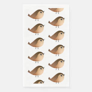 Servilleta De Papel Personalizado de pájaro de Sparrow