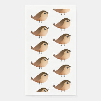 Servilleta De Papel Personalizado de pájaro de Sparrow