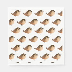 Servilleta De Papel Personalizado de pájaro de Sparrow