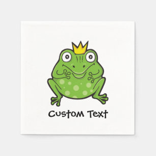 Servilleta De Papel Personalizado de ranas