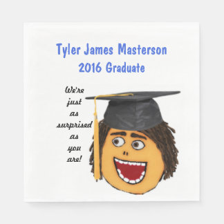Servilleta De Papel Personalizado del Personalizado de graduación de S
