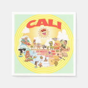 Servilleta De Papel Personalizado del sur de California
