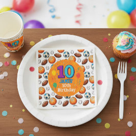 Servilleta De Papel Personalizado Deportes 10.ª servilletas de la fies