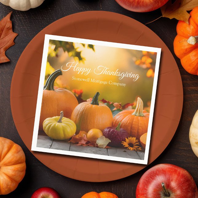 Servilleta De Papel Personalizado Empresa feliz Fiesta de calabaza de  (Subido por el creador)