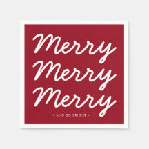 Personalizado Festividad Roja Feliz Navidad