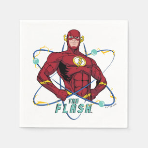 Servilleta De Papel Personalizado Flash Atomic Graphic