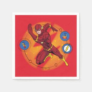 Servilleta De Papel Personalizado Flash Laboratory Running Graphic
