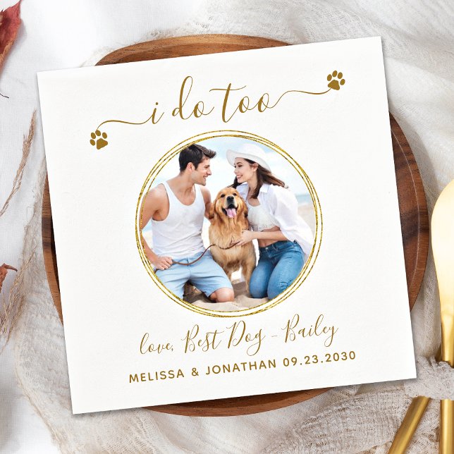 Servilleta De Papel Personalizado Foto: Yo hago muy elegante Boda de p (Subido por el creador)