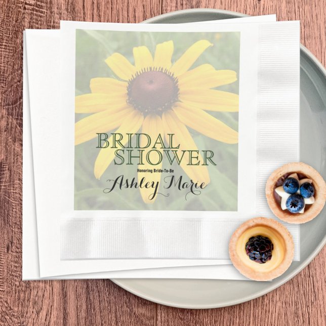 Servilleta De Papel Personalizado fotográfico solo Rudbeckia (Subido por el creador)