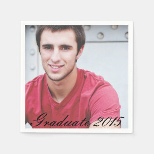 Servilleta De Papel Personalizado Graduación Foto Fiesta Papel conjun