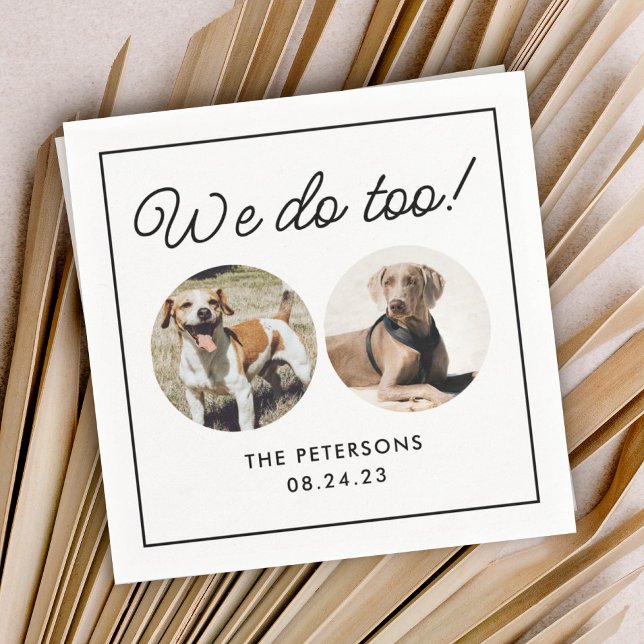 Servilleta De Papel Personalizado Hacemos También Ropas Bodas Perros M (Subido por el creador)