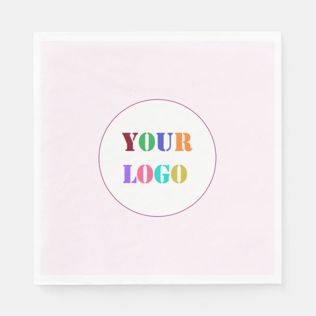 Servilleta De Papel Personalizado Las toallas comerciales del logotipo (Anverso)