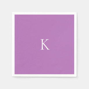 Servilleta De Papel Personalizado Lavender Cóctel inicial