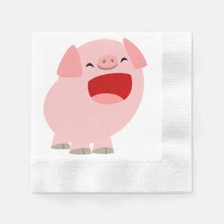 Servilleta De Papel Personalizado lindo cantando pañales de papel de c