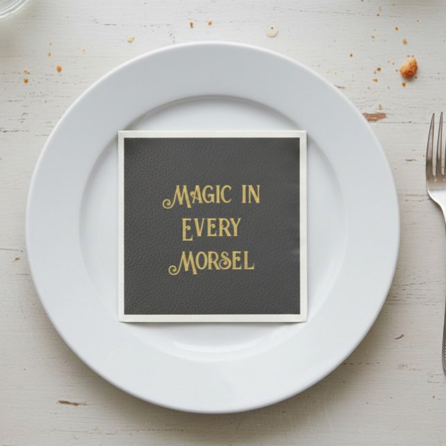 Servilleta De Papel Personalizado Mystic Gold Bachelorette (Subido por el creador)