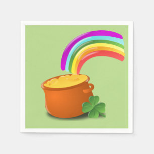 Servilleta De Papel Personalizado Pot a Gold Napkin