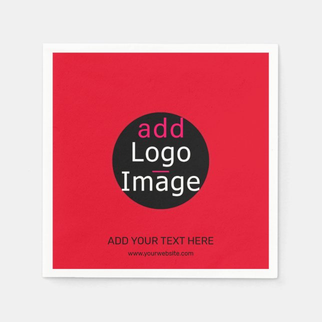 Servilleta De Papel Personalizado profesional moderno Moda empresarial (Anverso)