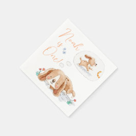 Servilleta De Papel Personalizado Puppy Dog Napkin Partido del Cumplea