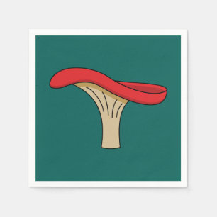 Servilleta De Papel Personalizado Red Mushroom