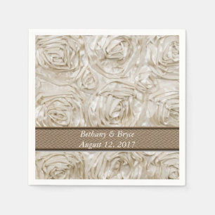 Servilleta De Papel Personalizado Rosas de campaña diseñan pañales Bod