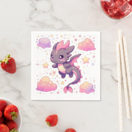 Servilleta De Papel Personalizado Sweet Dragon Baby Shower